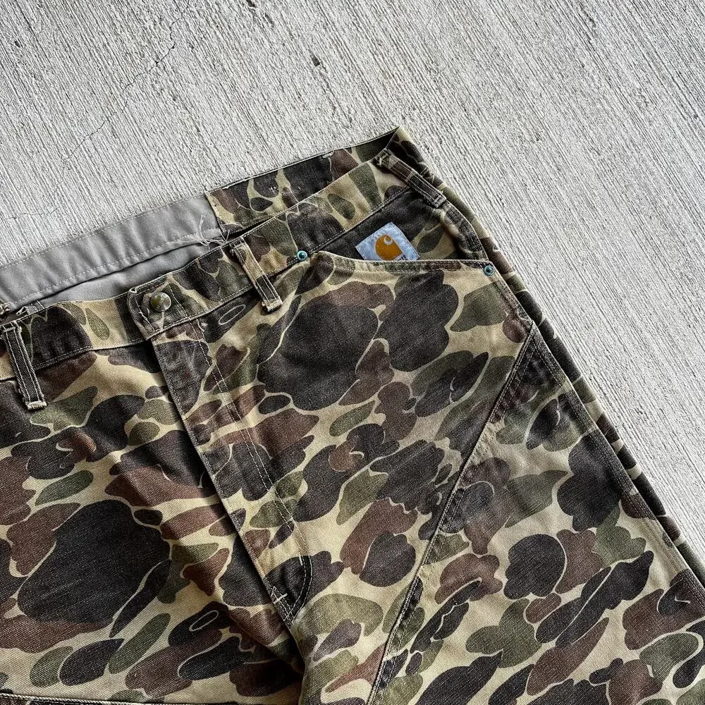 Carhartt realtree duck camo double knee work wear carpenter pants